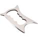 Verdant Touch Acupuncture Scraper - 304 Stainless Steel Gua Sha Board for Body Massage & Health Care - 15cm Long - Buy Online on GoSupps.com