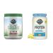 Garden of Life Raw Organic Perfect Food Green Superfood Juiced Greens Powder - Apple Flavor & Organic Vegan Vanilla Protein Powder 22g Complete Plant Based Raw Protein