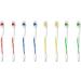 8-Pack Soft Manual Toothbrushes - Family Size Ideal for Kids & Adults Perfect for Daily Dental Care & Travel - Buy Online on GoSupps.com