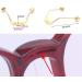 Buy Begisa Glasses Pads & Metal Plug-In Bridge - Screwable Nose Pad Arm & Repair Set in Gold | International Shipping Available - Buy Online on GoSupps.com