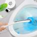 Simpls Toilet Bowl Cleaner Wand Disposable Storage Cleaner Brush and Holder with 16 Cleaning Refills Bathroom Cleaning - Buy Online on GoSupps.com
