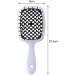 Comb Fluffy Shaped Comb Mesh Comb Wide Tooth Air Cushion Comb Massage Hair Brush Styling Tool Wide Tooth Comb (Color : Black Red) - Buy Online on GoSupps.com