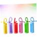 FRCOLOR 6pcs Neoprene Bottle Holder Keychain Set - Perfect for Essential Oils & Travel - Durable Keyring with Hanging Hook - Buy Online on GoSupps.com