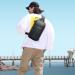 BANGE Waterproof Men's Chest Bag - 7566black | Crossbody Sling Backpack - Buy Online on GoSupps.com