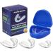 Bruxism Mouth Guard 4 Pack For Grinding Teeth 2 Sizes Upgraded Night Guard For Stops Bruxism Tmj & Eliminates Teeth Clenching Transparent