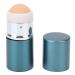 Oil Absorbing Volcanic Face Roller Professional Home Travel Portable Reusable Oil Control Skin Roller (Blue)