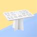 Minkissy Makeup Brush Drying Rack - 26 Holes Foldable Holder & Dryer Stand (White) | International Shipping Available - Buy Online on GoSupps.com