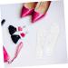 FOMIYES Arch Support Insoles - 2 Pairs Non-Slip Foot Care Cushions for Ladies | Transparent Comfort Shoe Inserts (22.2x7.1cm) - International Shipping Available - Buy Online on GoSupps.com