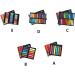 dijiusidy Temporary Hair Dyeing Chalk Hair-styling Dye Cosplay Performance Hairdressing for Household Professional Barbershop 24 Colors Short - Buy Online on GoSupps.com