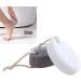 Premium 2-in-1 Glass Foot Scrubber & Pumice Stone - Ideal for Pedicure & Foot Care | International Shipping Available - Buy Online on GoSupps.com