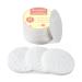50-Count Compressed Facial Sponges for Daily Cleansing and Gentle Exfoliating, 100% Natural Cellulose Spa Sponge Perfect for Removing Dead Skin, Dirt and Makeup White