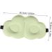 Lot de 3 Masques de Sommeil en Tissu Ice Silk Double Face Respirants Occultants et L gers Couleurs Vert Clair Noir et Beige pour Relaxation Sieste et D tente des Yeux  - Buy Online on GoSupps.com