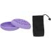 Desktop Makeup Brush Drying Holder Organizer for Makeup Brush Cleaning Mat (Purple) - Buy Online on GoSupps.com