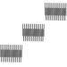Balacoo 150 Pcs Professional Eyeliner Brush Makeup Lipstick Wands Applicator Makeup Cosmetic Tools 10X2X2cmx3pcs Blackx3pcs