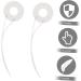 CANIGHT 2pcs Hot Ring for Hair Dressing Replacement Hot Rings Coils Heated Curlers Plastic White - Buy Online on GoSupps.com
