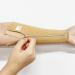 Post Surgical Compression Arm Rod - Medium Forearm Pressure Sleeve with Zipper for Scarring Relaxation & Body Shaping - Buy Online on GoSupps.com