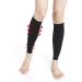 EROSPA Compression Sleeve Leg Warmers - Black Calf Compression Socks for Running Jogging & Cycling - 1 Pair - Buy Online on GoSupps.com