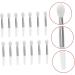 Didiseaon 1 Set Lip Gloss Brush Cosmetic Miss Silica Gel Makeup Tools White 5X1X0.5CM White - Buy Online on GoSupps.com