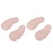 FRCOLOR 2 Pairs Forefoot Pad Boots for Women Shoe Filler Forefoot Anti Slip Stickers Sandals Heels for Women Leather Foot Pad Leather Forefoot Cushion Women's Half Pad High Heels