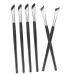 SOESFOUFU 1 Set Eyeliner Tool Eye Liner Brush Brow Brush Angled Eyeliner Brush Eyeshadow Eye Brush Wood Black