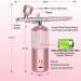 Hoadoek Airbrush Kit Rechargeable Handheld Airbrush Compressor Professional Cordless Auto AirbrushGun for Nail Art Makeup A - Buy Online on GoSupps.com