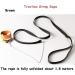 Buy Squirrel Traction Rope Belt & Adjustable Vest - Anti-Bite Chain for Small Animals | Perfect for Hamsters Mice Rats Ferrets & Chinchillas - Buy Online on GoSupps.com
