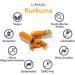 Limava Turmeric Capsules with Selenium & Piperine - 300 mg Curcumin High Dose Vegan 100% Natural No Additives - 200 Pieces in Glass | International Shipping Available - Buy Online on GoSupps.com