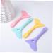 DOITOOL 8 Pcs Eyeliner Eyeshadow Silicone Molds Mask Applicator Brush Women Make up Tools Shield Miss Girl mediumx4pcs Assorted Colorx4pcs - Buy Online on GoSupps.com