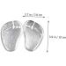 FRCOLOR 9 Pairs Forefoot Slipper Pads - Transparent Heel Grips & Toe Protectors for Flip-Flops & Sandals - Cushion Gel Insoles for High Heels - Buy Online on GoSupps.com