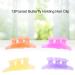 Non-Slip Clear Butterfly Hair Clamps - 12Pcs Hair Claw Clips for Secure Styling - Buy Online on GoSupps.com