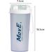 tinysiry Shaker avec boule de mixage tasse de mixage de poudre de prot ines 400 ml bouteilles de mixage de sport tanches pour suppl ment de prot ines fitness sportif Noir 400ML 400ML Noir - Buy Online on GoSupps.com