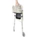 Rehabilitation Advantage Walker Knee and Leg Support - Black | Support Brace for Mobility Aid - Buy Online on GoSupps.com