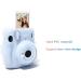 Leonuliy Mini 11 Camera Protective Case with Shoulder Strap and Sticker - Crystal Clear PVC for Fujifilm Instax Mini 11 Instant Camera - Buy Online on GoSupps.com