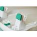 Kingfisher White Plastic Bath Board with Handle - Adjustable for 26-28 Width Baths | 200kg/31 Stone Weight Limit - Buy Online on GoSupps.com