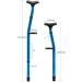Heavy Medical Underarm Adult Crutches(Pair) Bold Design Crutch Walker with Height Adjustable Super Load Bearing Aluminum Alloy Gold Interesting Bathing in Sunlight - Buy Online on GoSupps.com