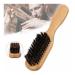 Men's Hair & Beard Brush Set - Hard Stiff Brushes for Healthy Growth | 5 Piece Elasticity & Smooth Finish - Buy Online on GoSupps.com