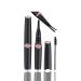 2 in 1 Double-Sided Heated Electric Eyelash Curler Rechargeable Electric Heated Lash Curler with 3 Temperature Gears Quick Heating Natural Long-Lasting Eye Beauty Makeup Tools for Women&Girl (Black)