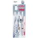 Skater TBCR5T Disney Bay Max Toothbrush Set of 3 Clear