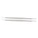 2pcs Eyelash Separator Cosmetology Supplies Mascara Separator Tool Eye Lash Applicator Eye Lash Tool Eyelash Comb Lash Tools Eyelash Tool Auxiliary Tool Modify Stainless Steel