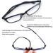 Eyglajdd TR90 Reading Glasses 3 Pack for Men & Women - Lightweight Matte Finish Blue Light Filter 1.0x Magnification - Buy Online on GoSupps.com