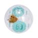 WishLotus Hamster Ball 14cm Running Hamster Wheel Small Pet Plastic Cute Exercise Ball Golden Silk Shih Tzu Bear Jogging Wheel Toy Relieves Boredom and Increases Activity (Blue)