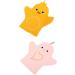 Beaupretty 2pcs Cartoon Bath Gloves - Pink Scrubbing Gloves for Dishes Spa & Kids | Mud Bath & Body Scrub Tools - Buy Online on GoSupps.com