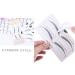 VINTORKY 2 Eyebrow Sticker Eyebrow Card Makeup Kit Eyebrow Shaping Stencils Simple White A607 Makeup Tools - Buy Online on GoSupps.com