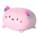 Mewaii 16'' Soft Axolotl Plush Pillow Stuffed Animals Plushies Squishy Pillow - Fluffy Cuddle Plush Pillow Toys for Adults Girls Boys(Pink) Pink Axolotl 16in/40cm
