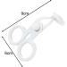OSHHNI 2x Eyelid Stretching Tools - Eye Care Aids for Contact Lenses Removal & Carrying - White - Buy Online on GoSupps.com