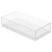 tui Cils Artificiels en Acrylique Transparent Blanc Bo te de Rangement pour Faux Cils Organisateur de Cosm tiques Compact pour Maquillage Stockage Propre et Pratique