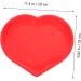 PRETYZOOM Mold Heart Shaped Biscuit Heart Cupcake Pan Silicone Cookie Mini Cupcake Heart Cake Pan Baking Supply Tube Baking Tins Cake Tin Red Wedding Large Baking Dish Silica Gel - Buy Online on GoSupps.com