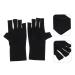 FOMIYES 5 Pairs Nail Gloves Gloves for Gel Manicure Sun Gloves for Women UV Hand Protection Gloves for Nails Fingerless Driving Gloves Nail Polish Short Women's Polyester - Buy Online on GoSupps.com