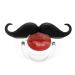 Vincenten Mustache Pacifier for Toddlers | Cute & Novelty Beard Soother | Safe & Soft for Babies - Unisex - Buy Online on GoSupps.com