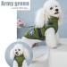 Dog Vest & Coat - Waterproof Warm Vest with Harness - 9 Colors Available | Green MM Green - Buy Online on GoSupps.com